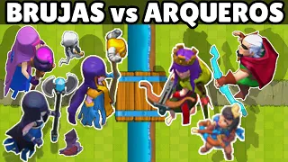 WITCHES vs ARCHERS | WHICH IS THE BEST TEAM? | CLASH ROYALE OLYMPICS