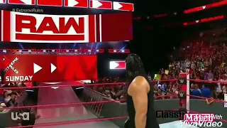 Roman reigns vs Bobby Lashely cause chaos before Extereme Rules: Raw, July 9, 2018