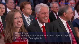 Convention Speeches of Donald Trump and Hillary Clinton