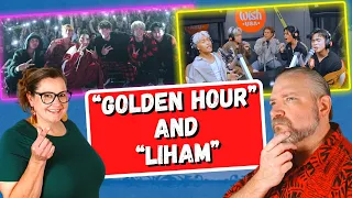 First Time Reaction to "Golden Hour" by JVKE and SB19 + "Liham" by SB19 on the Wish Bus