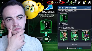 Card De 118 OVR Gratis De La Founders - FIFA Mobile