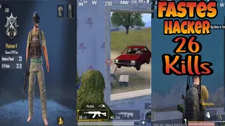 Hacker kill me in bgmi 27 Kills | Redmi note 7 pro | Bgmi gameplay | Four finger + Full gyro