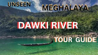 Cleanest River Of Asia Dawki River Mghalaya | Unseen Meghalaya Dawki River | Umngot River Boat Ride