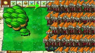 999 Melon Plants vs 999 Giga Zombies - Plants vs Zombies Hack