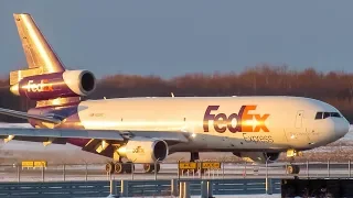 Fedex McDonnell Douglas DC-10F (DC10) landing & departing Montreal (YMX/CYMX)