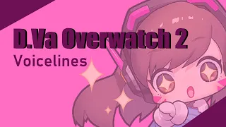 Overwatch 2 D.Va Voicelines