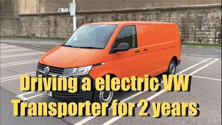 2 years with the VW Transporter ABT electric van for my business