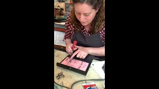 Block Printing 101 with Speedball Demo Artist Gillian Pokalo