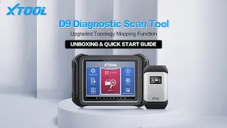 XTOOL D9 Scan Tool Unboxing & Quick Start