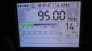 [Tropo] 95.0 v Radio Rekord  (Petrozavodsk/Shuyskaya)(Republic Kareliya)~240km 63°  1 kW(TRP)