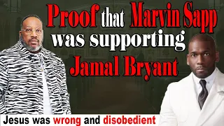 Proof that Marvin Sapp agreed with Jamal Bryant. Jesus was wrong 85% of his life #jamalbryant #jesus