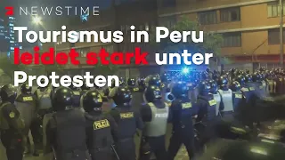 Straßenschlachten und TOTE in Peru: ERSCHRECKENDE Szenen in der Hauptstadt Lima