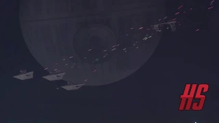 "Star Wars Star Destroyer Skirmish Over Seattle - DEATH STAR" March 24, 2020 | HollywoodScotty VFX