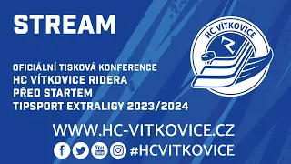 Sezonní tisková konference HC VÍTKOVICE RIDERA 2023/2024