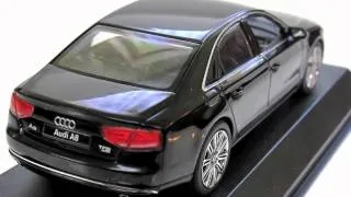 KYOSHO 1/43 scale　AUDI A8（D4） ブラック　ミニカー