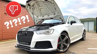 TOP 5 THINGS I HATE ABOUT THE AUDI RS3!