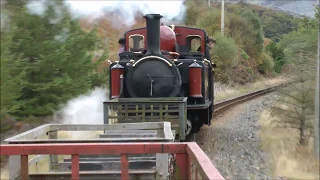 Ffestiniog Railway gravity train. The ride of a lifetime.