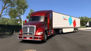 American Truck Simulator | Kenworth T680 (2014) - Casper WY to Sterling CO.