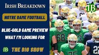 Notre Dame Blue-Gold Game Preview - What I'm Looking For