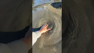 I Stepped in REAL Quicksand! (Satisfying) #shorts