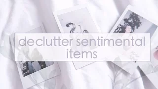 Declutter your Sentimental Items ☁ DAY 14 | Simplify your Life Challenge