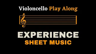 Einaudi - Experience | Cello Play Along (Sheet Music/Full Score)