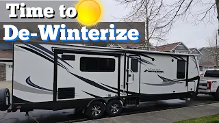 How to De-Winterize your RV Trailer