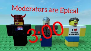 Moderators are Epical - [ Roblox ] - Зашел в 3 часа ночи! - [ Очень странно... ]