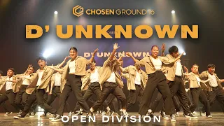 D’Unknown | Open Division | Chosen Ground 16 [FRONTVIEW]