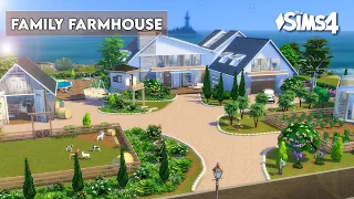 Family Farmhouse 🐮 | No CC | Reupload | Sims 4 | Stop Motion