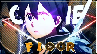 Kirito -/ "On The Floor" [AMV/Edit] 4k! Free Preset!!