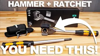 Hammer? Ratchet? Why Not Both? | Toolbox Heroes: Wera Koloss Ratchet Set