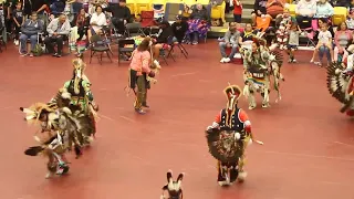 Men's Traditional Contest, Song 1, 2024 Haskell Commencement Powwow