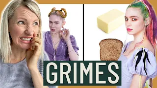 Dietitian Reacts to GRIMES What I Eat In A Day (some VERY interesting pregnancy cravings)