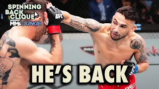 RECAP: Alex Perez KNOCKS OUT Matheus Nicolau in Statement Win | Spinning Back Clique