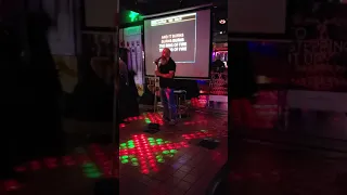 Johnny Cash - Ring of Fire - karaoke 6/11/2019