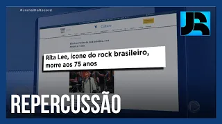 Imprensa estrangeira repercute morte de Rita Lee e fala sobre o legado da cantora