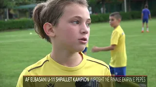 AF ELBASANI U 11 SHPALLET KAMPION