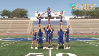 YCADA Cheer - Rules Interpretation - (Level 2) Pyramid Fake Ball Back to Liberty