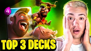 OS DECKS MAIS OPS ATUALMENTE DE CORREDOR NO CLASH ROYALE!