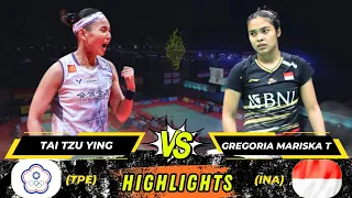 Badminton Tai Tzu Ying vs Gregoria Mariska Tunjung Women's Singles Singapore