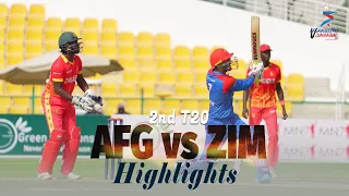 Afghanistan vs Zimbabwe Highlights | 2nd T20 | Afghanistan vs Zimbabwe in UAE 2021