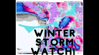 Pacific NW Winter Storm Incoming!