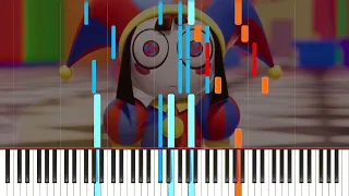 AMAZING DIGITAL CIRCUS Main  Theme End Theme Piano Cover 어메이징 서커스 피아노