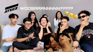 WOOSAAN NGAPAIN? ATEEZ ( 에이티즈 ) - BOUNCY (K-HOT CHILLI PEPPERS) Reaction By MVP Indonesia