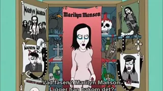 Marilyn manson in family guy