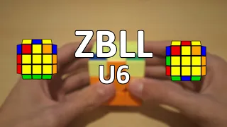 ZBLL U6 Tutorial - Recognition, memorization and execution