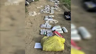 Почти 135 кг наркотиков обнаружили у иностранца в Кизлярском районе