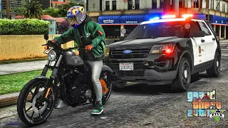 Billionaire's Bike Life in GTA 5|  Let's Go to Work 111| GTA 5 Mods| 4K