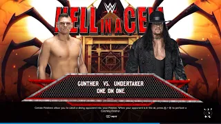 WWE 2K24 - Undertaker VS Gunther